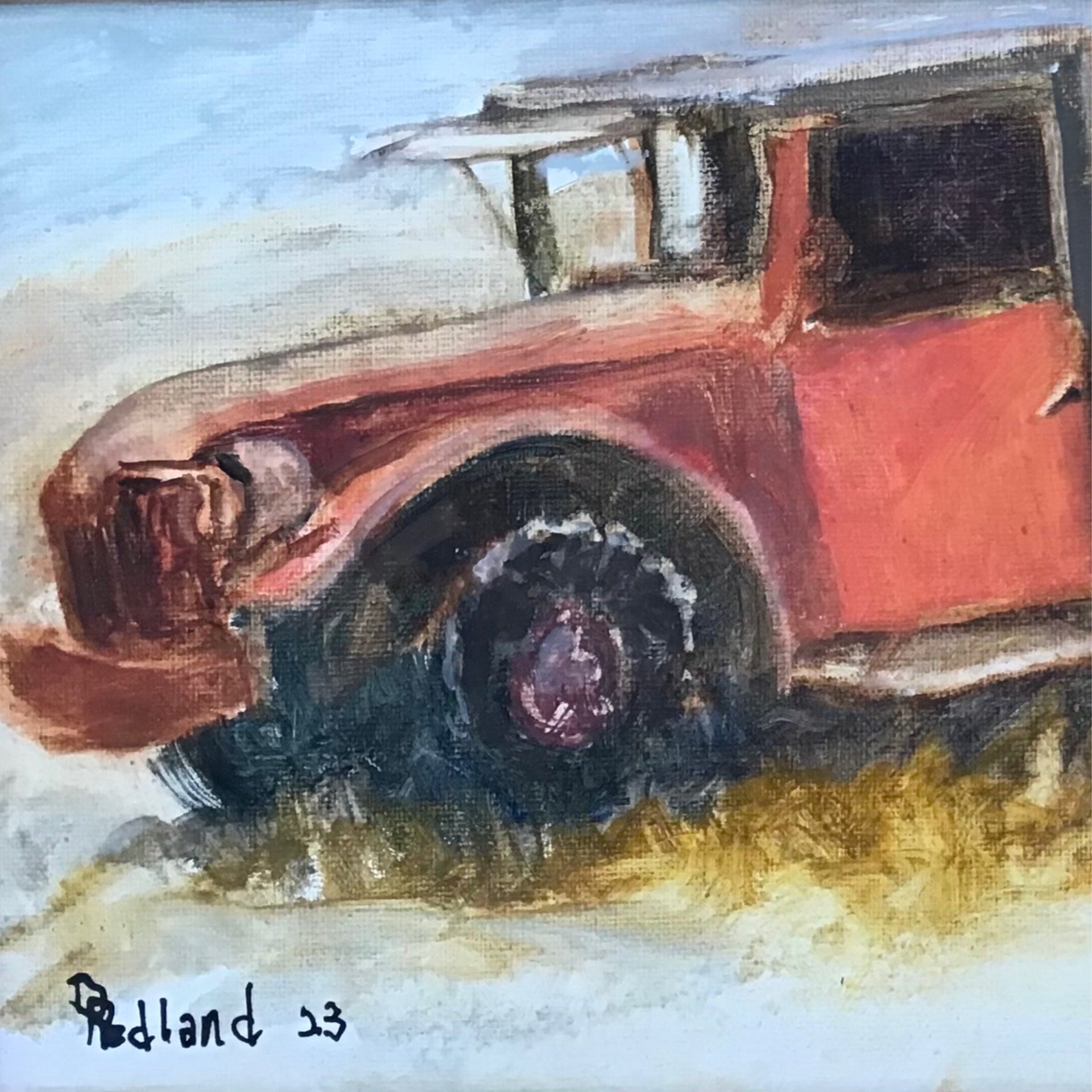 Bullet Takes a Ride Encina Art Center