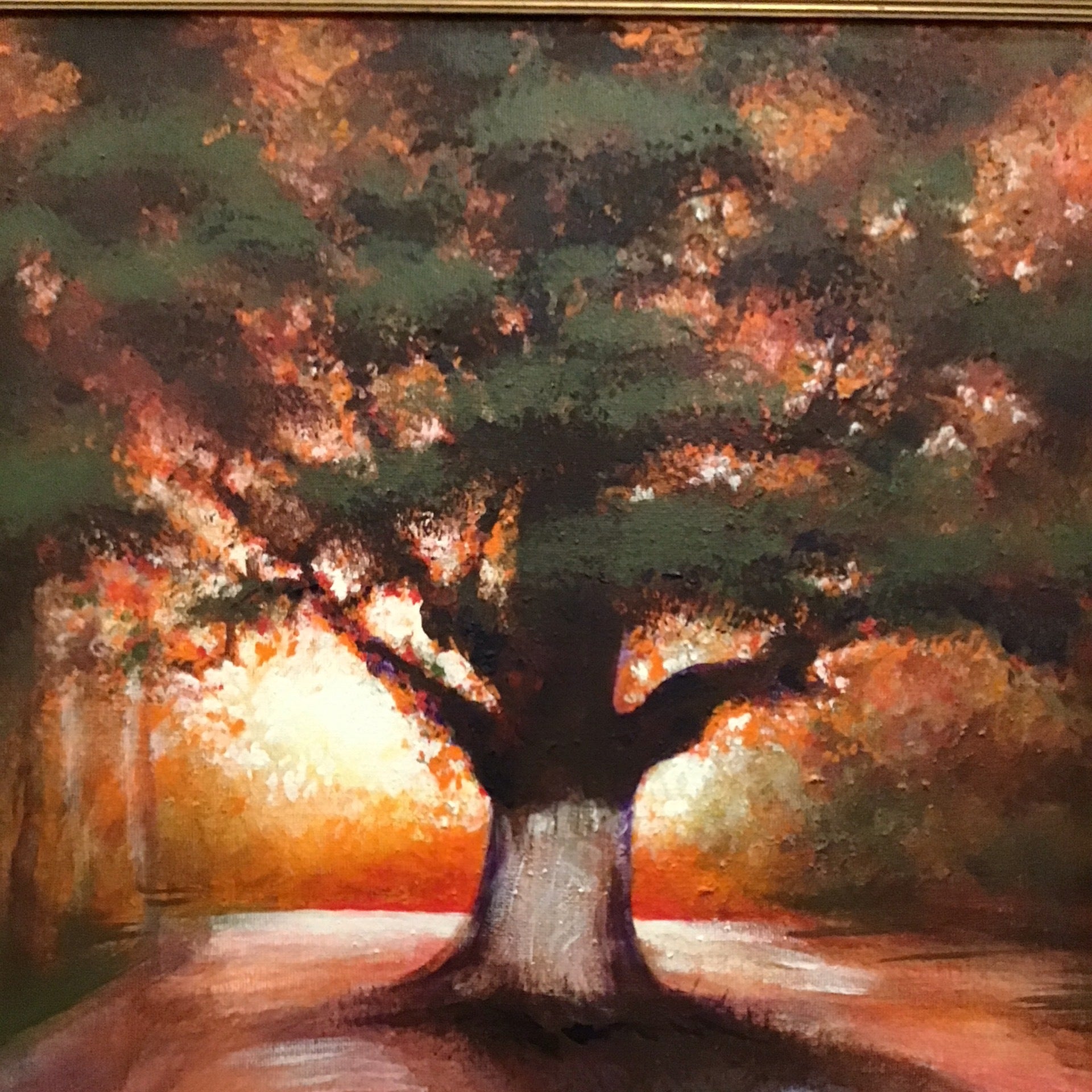 Tree Series Glorious Sunrise Encina Art Center