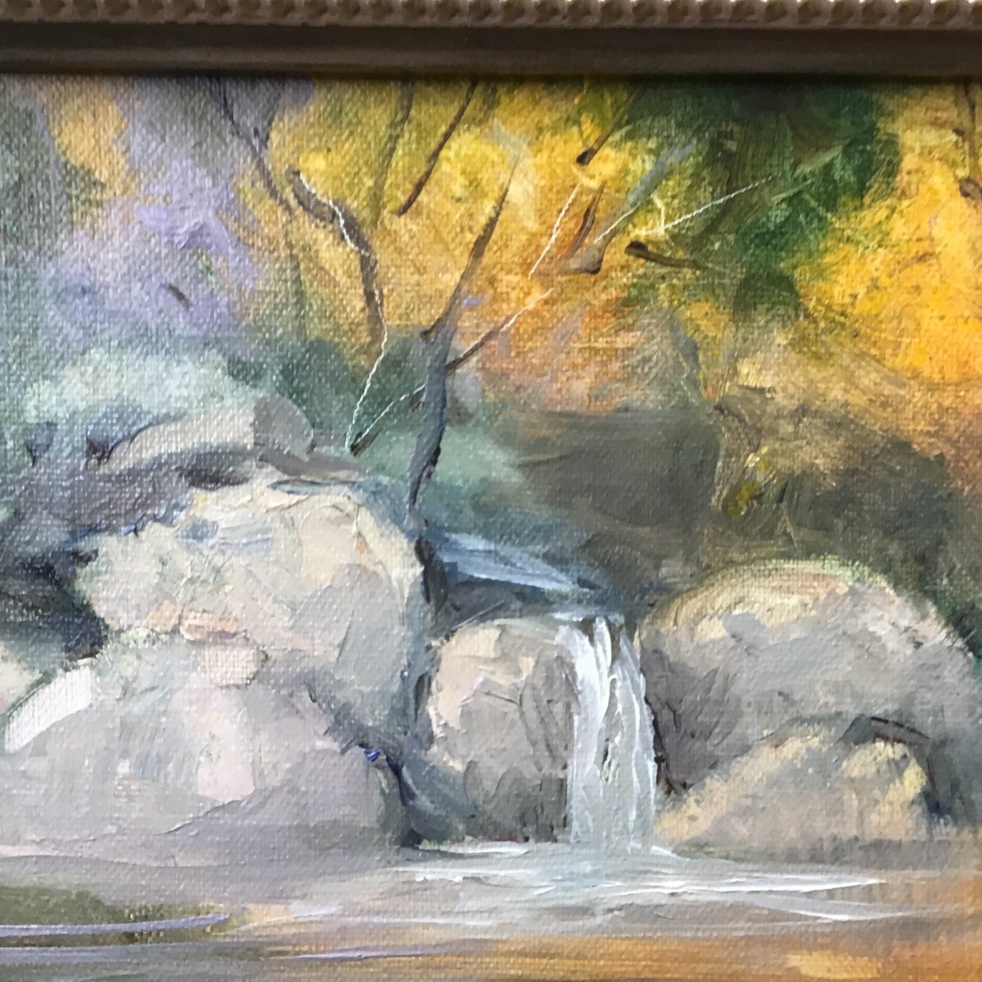 Below The Falls Encina Art Center